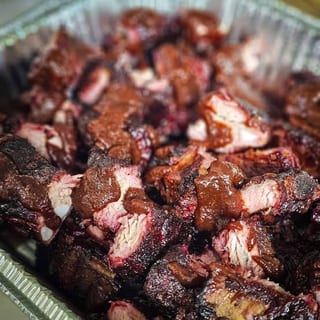 Half Pan of Rib Tips