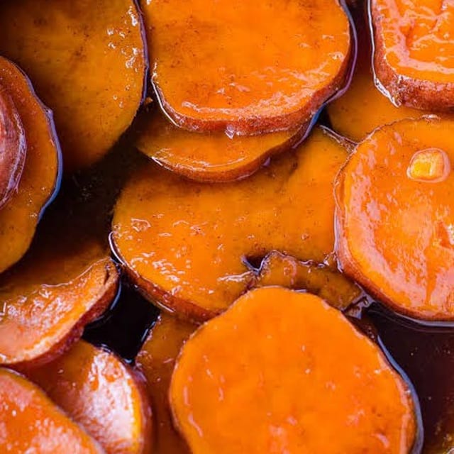 Full Pan of Candied Yams.