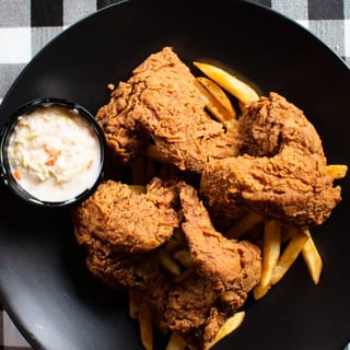 4 Fried Whole Wings