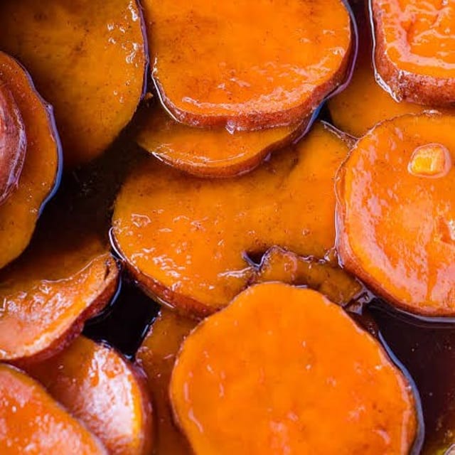 Half Pan of Candied Yams.