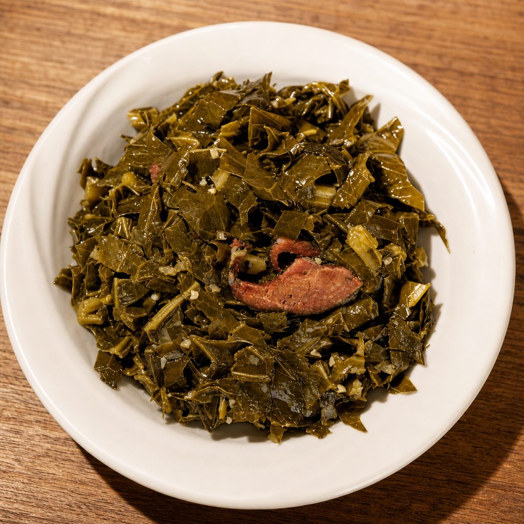 Half Pan of Collard Greens.